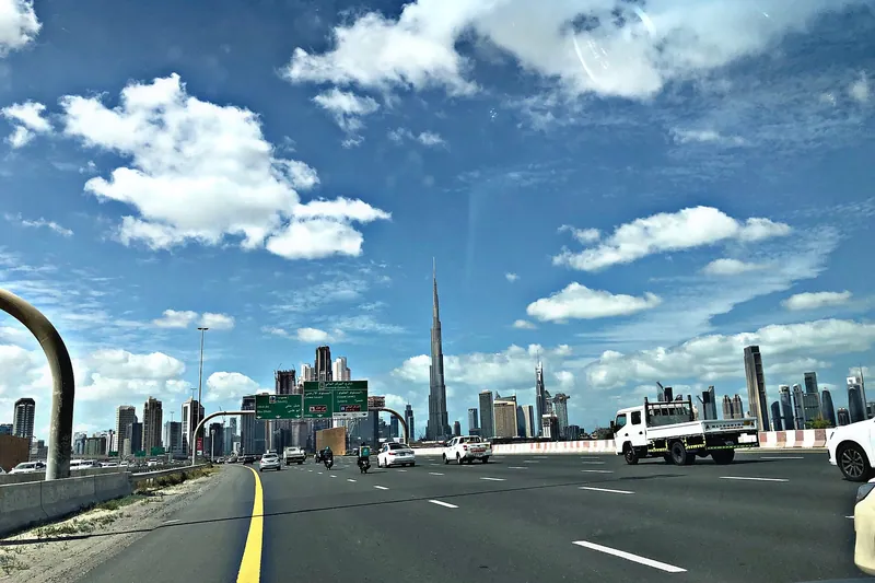 Дорога Al Khail в Дубае